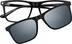 Rectangle Magnetic Snap-On Set 4462821 in Black