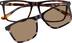 Rectangle Magnetic Snap-On Set 4462825 in Tortoiseshell