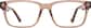 Front view without clip-on of Rectangle Magnetic Snap-On Set 4462915 in Brown thumbnail