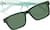 Front view of Rectangle Magnetic Snap-On Set 4462924 in Green thumbnail