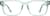 Front view without clip-on of Rectangle Magnetic Snap-On Set 4462924 in Green thumbnail