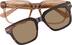 Square Magnetic Snap-On Set 4463015 in Brown