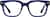 Front view without clip-on of Square Magnetic Snap-On Set 4463016 in Blue thumbnail