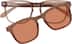 Square Magnetic Snap-On Set 4463215 in Brown
