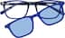Kids' Rectangle Magnetic Snap-On Set 4463316 in Blue