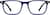 Front view without clip-on of Kids' Rectangle Magnetic Snap-On Set 4463316 in Blue thumbnail