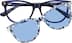 Kids' Cat-Eye Magnetic Snap-On Set 4463416 in Blue