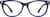 Front view without clip-on of Kids' Cat-Eye Magnetic Snap-On Set 4463416 in Blue thumbnail