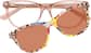Front view of Kids' Cat-Eye Magnetic Snap-On Set 4463419 in Pink thumbnail