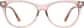 Front view without clip-on of Kids' Cat-Eye Magnetic Snap-On Set 4463419 in Pink thumbnail
