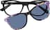 Kids' Cat-Eye Magnetic Snap-On Set 4463421 in Black