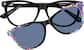 Front view of Kids' Cat-Eye Magnetic Snap-On Set 4463421 in Black thumbnail