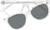 Kids' Cat-Eye Magnetic Snap-On Set 4463423 in Clear