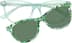 Kids' Cat-Eye Magnetic Snap-On Set 4463424 in Green