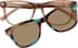 Kids' Square Magnetic Snap-On Set 4463515 in Brown