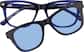 Front view of Kids' Square Magnetic Snap-On Set 4463516 in Blue thumbnail