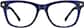 Front view without clip-on of Kids' Square Magnetic Snap-On Set 4463516 in Blue thumbnail