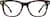 Front view without clip-on of Kids' Square Magnetic Snap-On Set 4463525 in Tortoiseshell thumbnail
