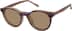 Round Magnetic Snap-On Set 4463615 in Brown