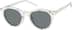 Round Magnetic Snap-On Set 4463623 in Clear