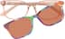 Kids' Rectangle Magnetic Snap-On Set 4463819 in Pink