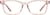 Front view without clip-on of Kids' Rectangle Magnetic Snap-On Set 4463819 in Pink thumbnail