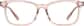Front view without clip-on of Kids' Rectangle Magnetic Snap-On Set 4463819 in Pink thumbnail