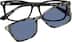 Kids' Rectangle Magnetic Snap-On Set 4463821 in Black