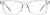 Front view without clip-on of Kids' Rectangle Magnetic Snap-On Set 4463823 in Clear thumbnail