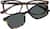 Front view of Kids' Rectangle Magnetic Snap-On Set 4463825 in Tortoiseshell thumbnail