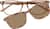 Front view of Kids' Rectangle Magnetic Snap-On Set 4463915 in Brown thumbnail