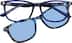 Kids' Rectangle Magnetic Snap-On Set 4463916 in Blue