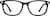 Front view without clip-on of Kids' Rectangle Magnetic Snap-On Set 4463921 in Black thumbnail