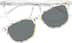 Kids' Rectangle Magnetic Snap-On Set 4463923 in Clear