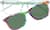 Front view of Kids' Rectangle Magnetic Snap-On Set 4463924 in Green thumbnail