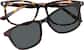 Front view of Kids' Rectangle Magnetic Snap-On Set 4463925 in Tortoiseshell thumbnail