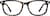 Front view without clip-on of Kids' Rectangle Magnetic Snap-On Set 4463925 in Tortoiseshell thumbnail