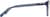 Side view of Round Glasses 4464216 in Blue thumbnail