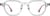 Front view of Square Glasses 4464323 in Clear thumbnail