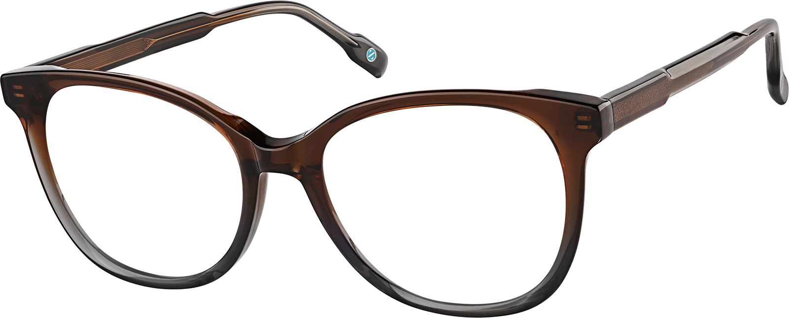 キャットアイ Blue Cat-Eye Glasses #4464416 | Zenni Optical