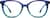 Front view of Cat-Eye Glasses 4464416 in Blue thumbnail