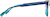 Side view of Cat-Eye Glasses 4464416 in Blue thumbnail
