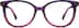 Cat-Eye Glasses 4464417 in Purple