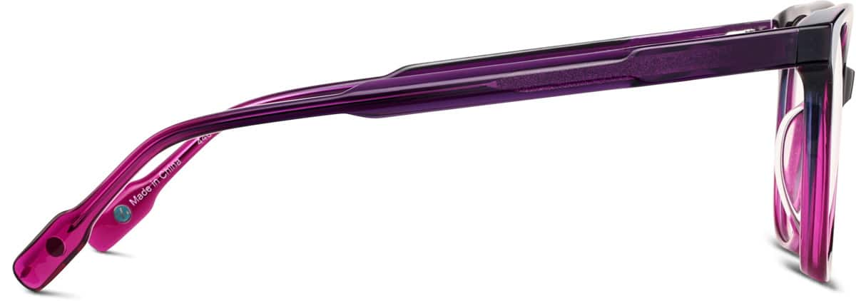 Side view of Cat-Eye Glasses 4464417 in Purple