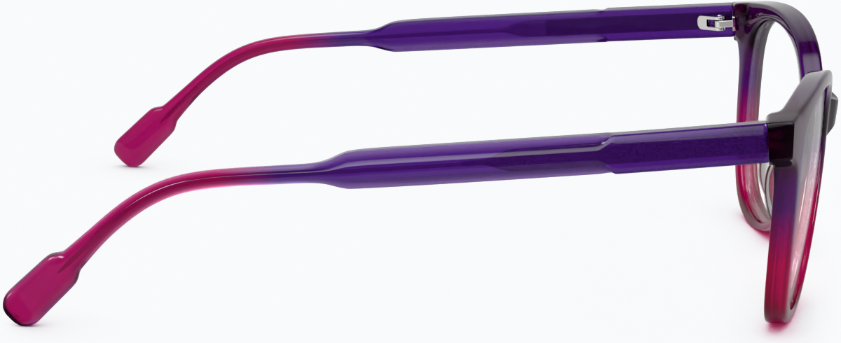 Side view of Cat-Eye Glasses 4464417 in Purple thumbnail