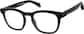 Angle view of Square Glasses 4464521 in Black thumbnail