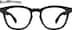Square Glasses 4464521 in Black