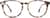 Front view of Round Glasses 4464649 in Granite thumbnail