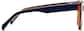 Side view of Square Glasses 4464716 in Blue thumbnail