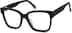 Square Glasses 4464721 in Black